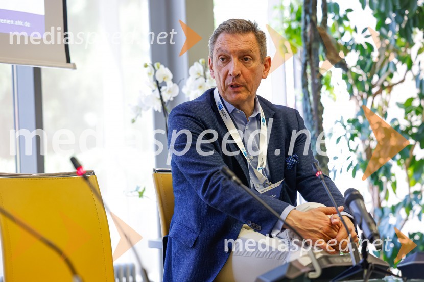 dr. Thomas Narbeshuber, podpredsednik BASF za Jugovzhodno Evropo in predsednik delovne skupine za JVE pri nemškem zunanjem gospodarskem združenju za Vzhodno EvropoDan slovensko-nemškega gospodarstva 2022