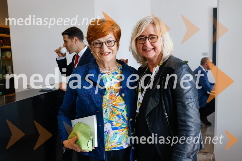 prof. dr.  Danica  Purg,  direktorica IEDC Poslovna šola Bled;  Dagmar von Bohnstein , predsednica upravnega odbora Slovensko-nemške gospodarske zbornice Dan slovensko-nemškega gospodarstva 2022