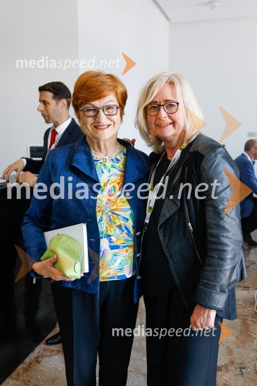 prof. dr.  Danica  Purg,  direktorica IEDC Poslovna šola Bled;  Dagmar von Bohnstein , predsednica upravnega odbora Slovensko-nemške gospodarske zbornice Dan slovensko-nemškega gospodarstva 2022