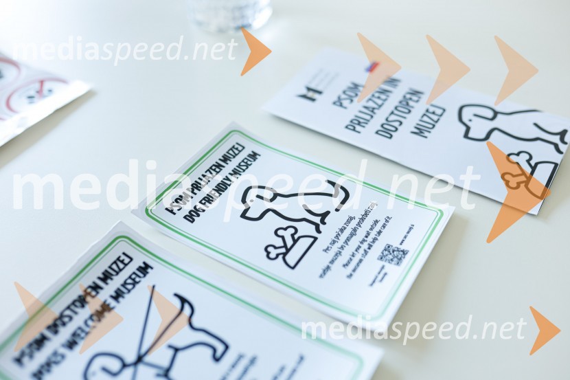 Psom prijazen in dostopen muzej, novinarska konferenca