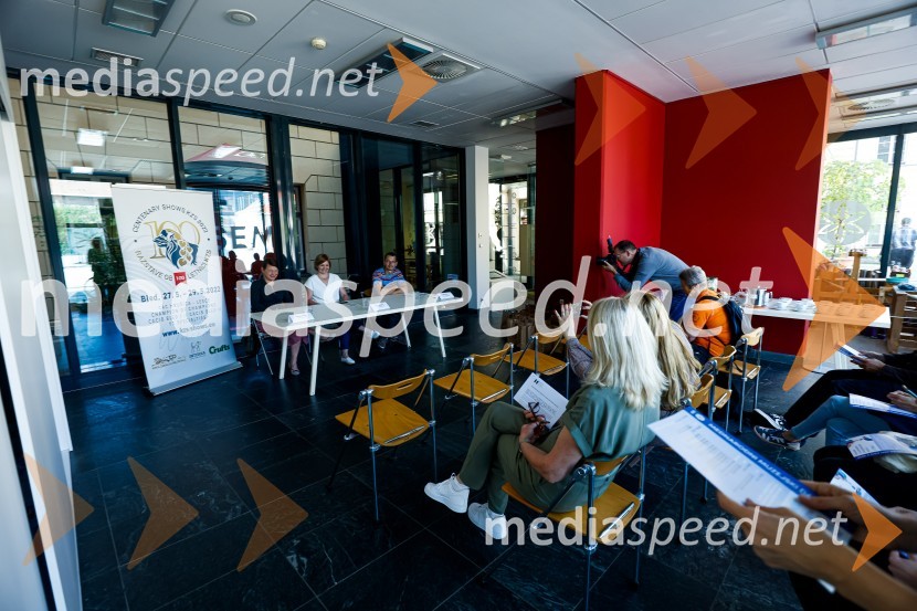 Psom prijazen in dostopen muzej, novinarska konferenca