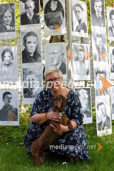 dr. Aleksandra  Berberih Slana, direktorica Muzeja narodne osvoboditve MariborPsom prijazen in dostopen muzej, novinarska konferenca