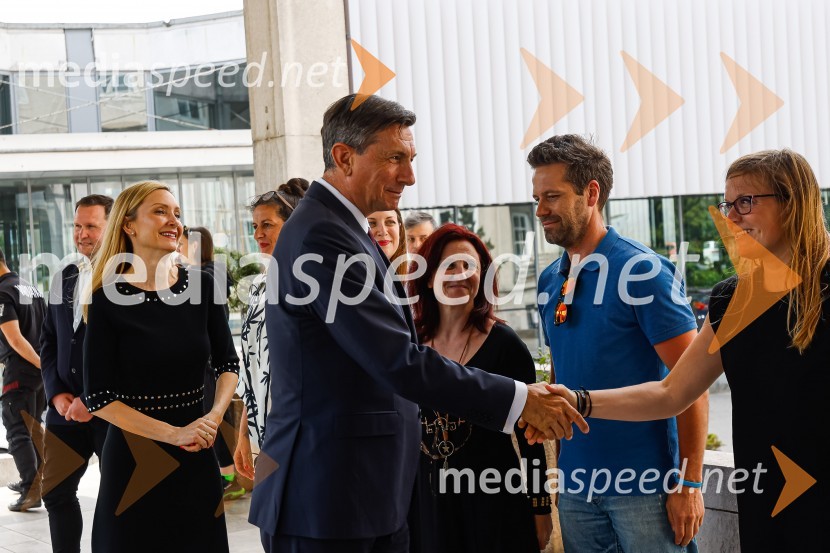  Borut Pahor, predsednik Republike Slovenije;  ... Festival lepote v Pionirskem domu