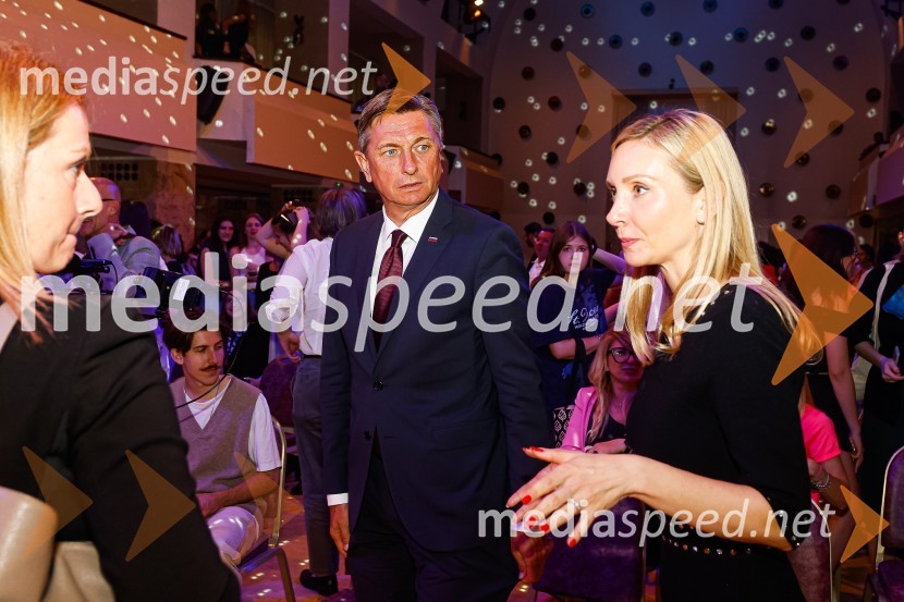  Borut Pahor, predsednik Republike Slovenije;  Barbara Murn Vrviščar, direktorica Pionirskega domaFestival lepote v Pionirskem domu