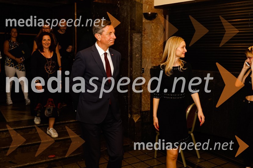  Borut Pahor, predsednik Republike Slovenije;  Barbara Murn Vrviščar, direktorica Pionirskega domaFestival lepote v Pionirskem domu