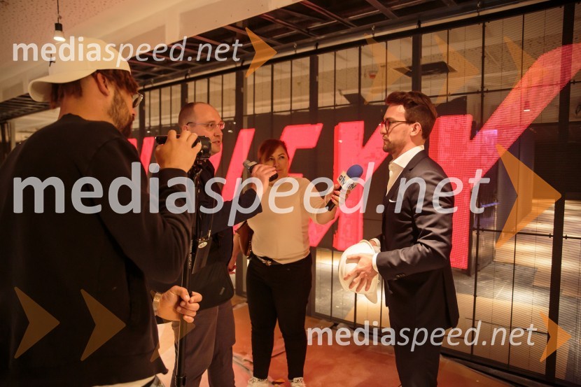 Novinarska konferenca pred otvoritvijo Cineplexx kina v Supernovi Ljubljana