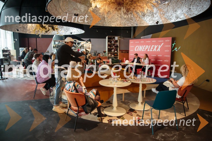 Novinarska konferenca pred otvoritvijo Cineplexx kina v Supernovi Ljubljana
