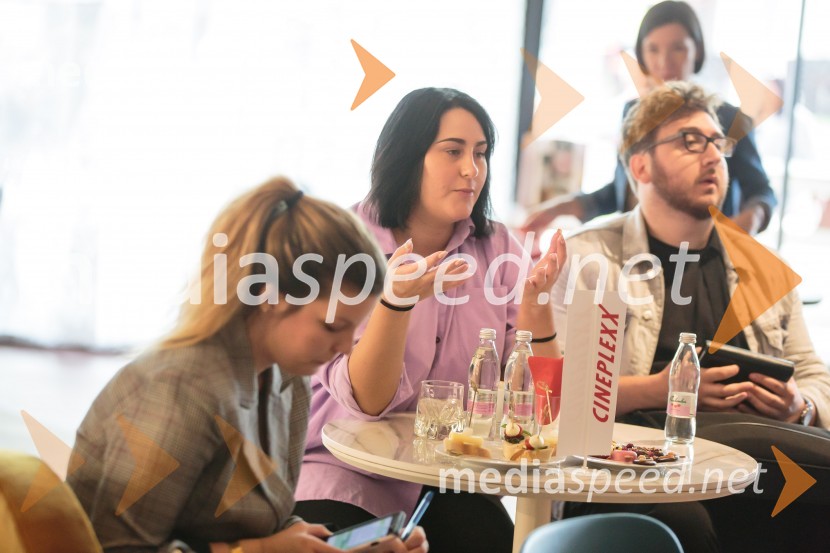 Novinarska konferenca pred otvoritvijo Cineplexx kina v Supernovi Ljubljana