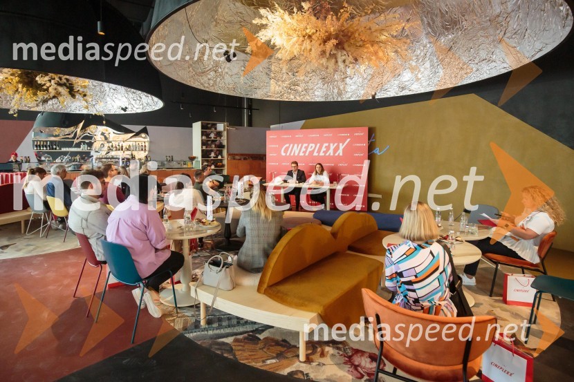 Novinarska konferenca pred otvoritvijo Cineplexx kina v Supernovi Ljubljana