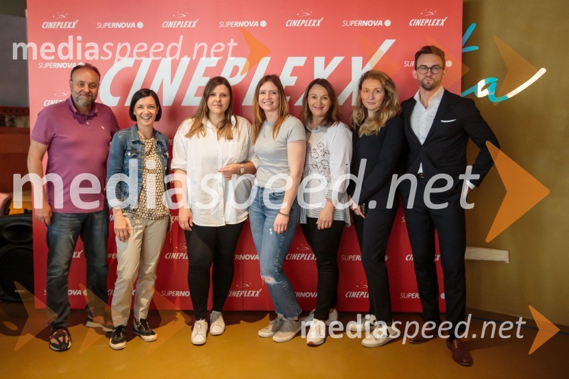 Ekipa Cineplexx SlovenijaNovinarska konferenca pred otvoritvijo Cineplexx kina v Supernovi Ljubljana