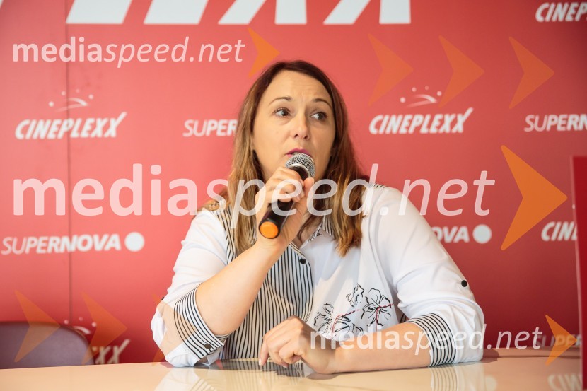  Nina Hočevar, marketing CineplexxNovinarska konferenca pred otvoritvijo Cineplexx kina v Supernovi Ljubljana