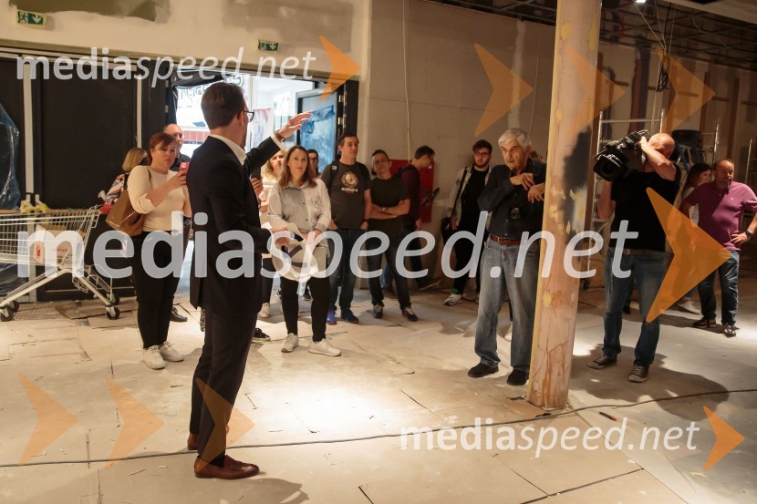 Novinarska konferenca pred otvoritvijo Cineplexx kina v Supernovi Ljubljana