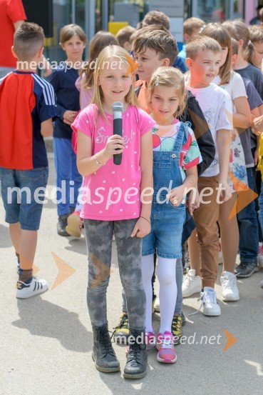 3D zebra za večjo varnost zdaj tudi v Mariboru pri Osnovni šoli Kamnica