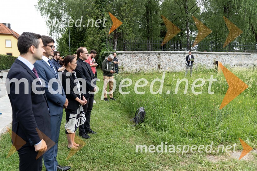 Odprtje razstave natečajnih rešitev za park Slovenske himne