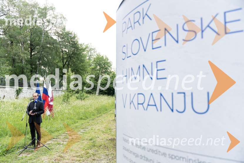 Odprtje razstave natečajnih rešitev za park Slovenske himne