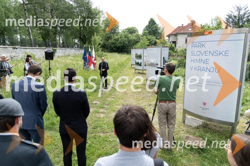 Odprtje razstave natečajnih rešitev za park Slovenske himne