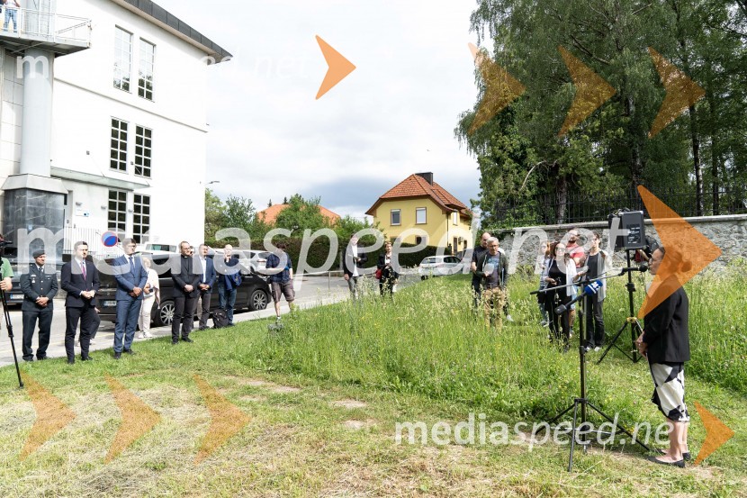 Odprtje razstave natečajnih rešitev za park Slovenske himne