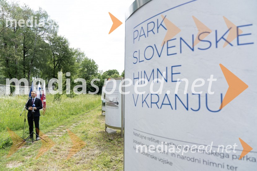 Odprtje razstave natečajnih rešitev za park Slovenske himne