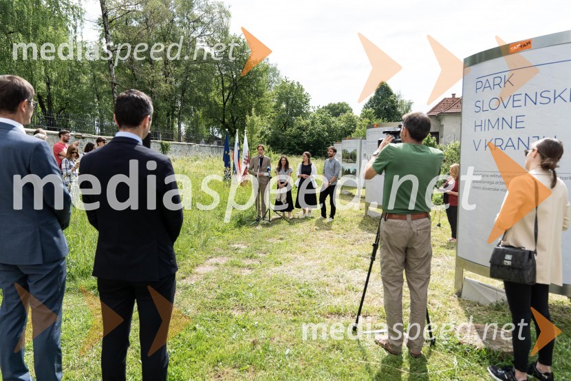 Odprtje razstave natečajnih rešitev za park Slovenske himne