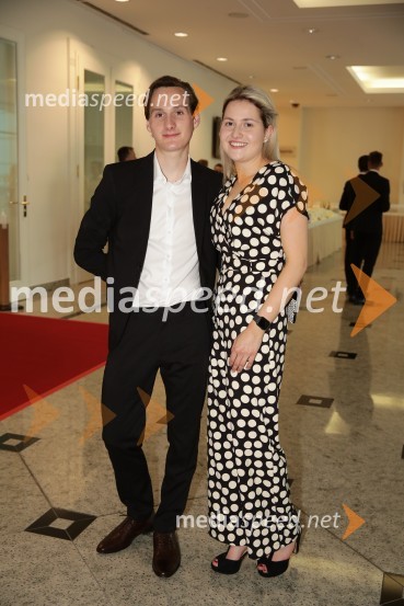  Domen Prevc, smučarski skakalec;  Špela RavnikVečer šampionov Smučarske zveze Slovenije 2022