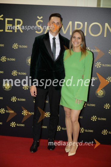   Bor Pavlovčič, smučarski skakalec;  ... Večer šampionov Smučarske zveze Slovenije 2022