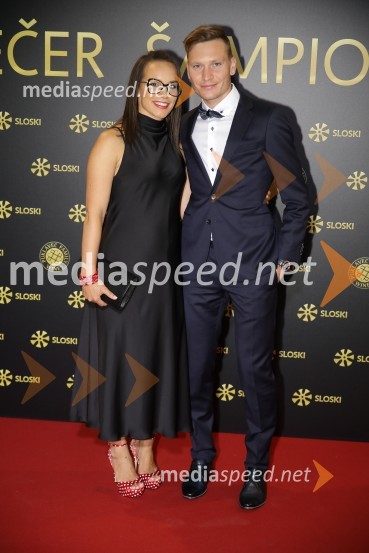  Nastja Lanišek;  Anže Lanišek, smučarski skakalecVečer šampionov Smučarske zveze Slovenije 2022