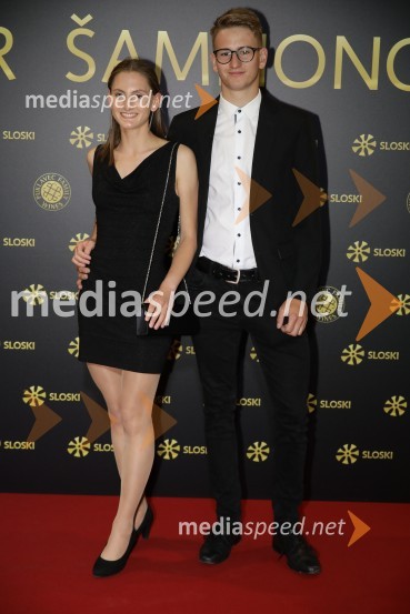  Katra Komar, smučarska skakalka;  Nejc ToporišVečer šampionov Smučarske zveze Slovenije 2022