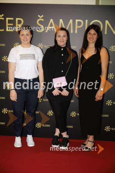  Neja  Dvornik, alpska smučarka;  ... ;  Tina Robnik, alpska smučarkaVečer šampionov Smučarske zveze Slovenije 2022