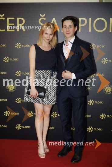  Julija Patricija Novak;  Cene Prevc, smučarski skakalecVečer šampionov Smučarske zveze Slovenije 2022