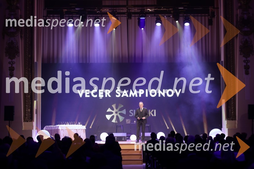  Igor Evgen Bergant, novinar in TV voditeljVečer šampionov Smučarske zveze Slovenije 2022