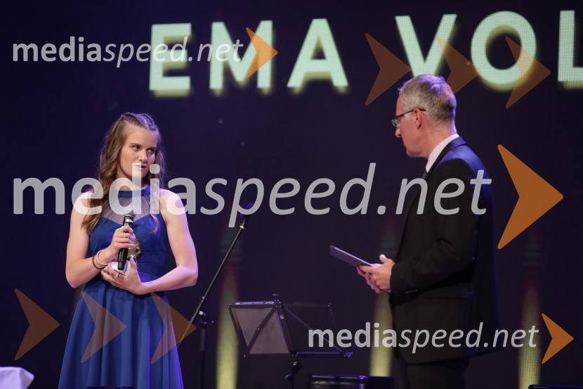  Ema Volavšek, nordijska kombinatorka;  Igor Evgen Bergant, novinar in TV voditeljVečer šampionov Smučarske zveze Slovenije 2022