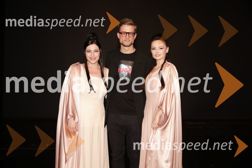  Nuška Drašček, pevka;  Jaša Koceli, režiser;  Urška  Arlič Gololičič, operna pevkaThe sound, premiera kozmične opere