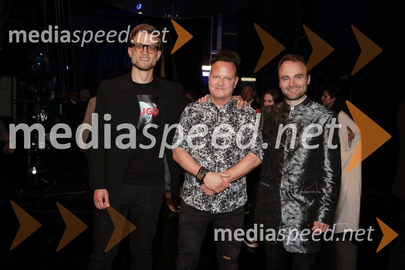  Jaša Koceli, režiser;  Rok Golob, skladatelj, dirigent in aranžer, King Foo;  Simon Dvoršak, dirigentThe sound, premiera kozmične opere