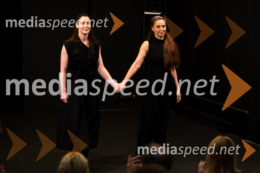  Maša Grošelj, igralka;  Lučka Počkaj, igralkaDolg, premiera drame SLG Celje