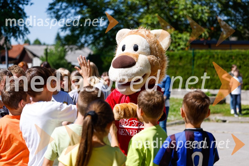 3D zebra odslej tudi pred OŠ Predoslje