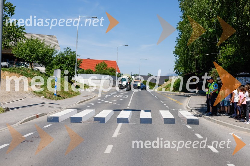 3D zebra odslej tudi pred OŠ Predoslje