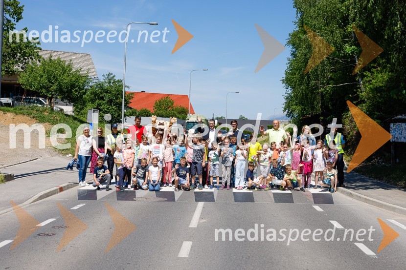 3D zebra odslej tudi pred OŠ Predoslje