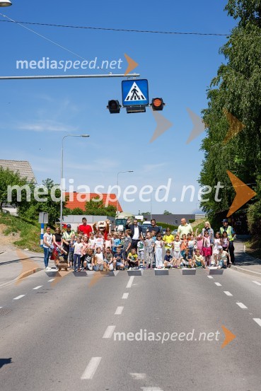 3D zebra odslej tudi pred OŠ Predoslje