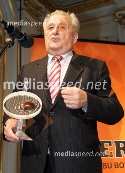 Prim. dr. Kurt Kancler, dobitnik Bob-a leta 2005Večerov Bob leta 2005, SNG Maribor