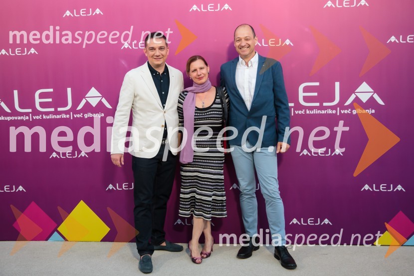  Toni Pugelj, direktor SES Slovenija in center manager nakupovalnega središča Aleja;  ... ;  ... Aleja, 2. rojstni dan