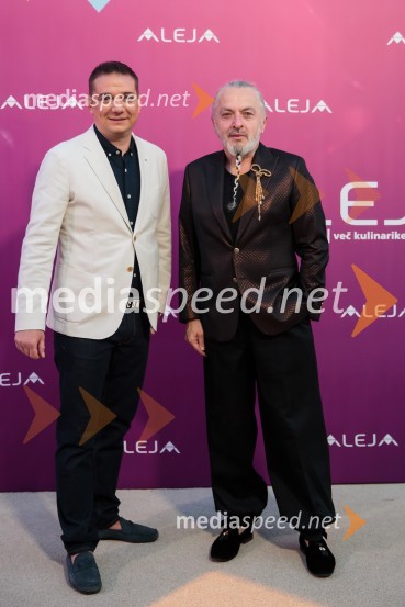  Toni Pugelj, direktor SES Slovenija in center manager nakupovalnega središča Aleja;  Milan Gačanovič - Gacho, modni guruAleja, 2. rojstni dan