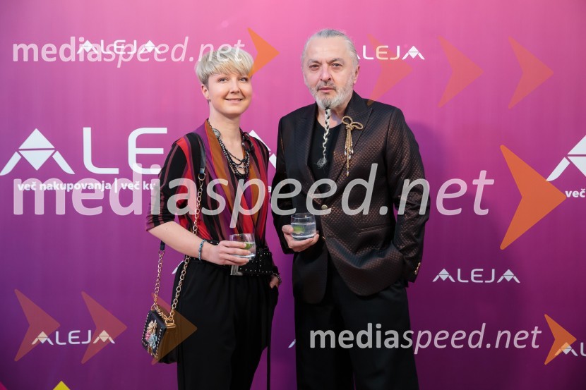  Nina Žnideršič, fotografinja;  Milan Gačanovič - Gacho, modni guruAleja, 2. rojstni dan