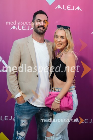  Marko  Pavlović, podjetnik;  Katarina Benček, social media influencerka, avtorica knjigeAleja, 2. rojstni dan