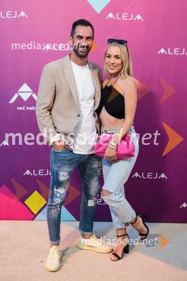  Marko  Pavlović, podjetnik;  Katarina Benček, social media influencerka, avtorica knjigeAleja, 2. rojstni dan