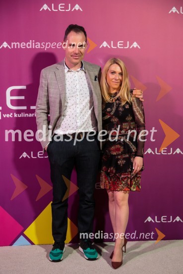  David  Kovačič, generalni direktor, Spar Slovenija;  Radeja KovačičAleja, 2. rojstni dan