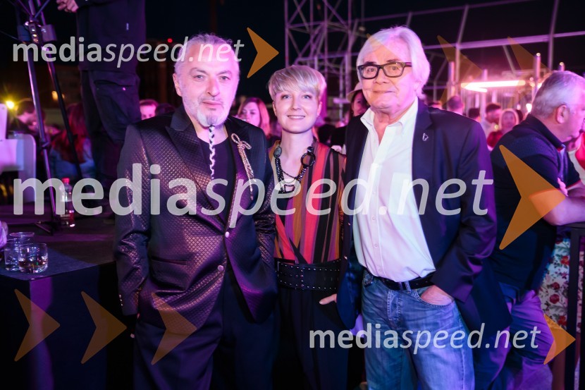  Milan Gačanovič - Gacho, modni guru;  ... ;  Lado  Leskovar, pevec in ambasador UnicefAleja, 2. rojstni dan