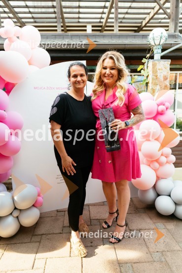  Sanja Veronik, novinarka, Večer;  Mojca Žižek Mesarec, nepremičninska agentka, Galea15. let delovanja nepremičninske agentke Mojce Žižek Mesarec