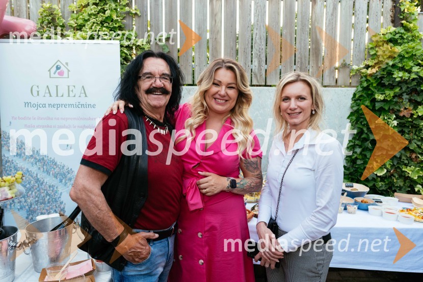  Slavko Kovačič-Spidi, glasbenik;  Mojca Žižek Mesarec, nepremičninska agentka, Galea;  ... 15. let delovanja nepremičninske agentke Mojce Žižek Mesarec