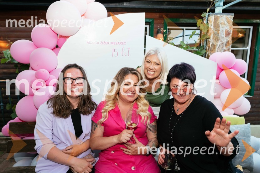  ... ;  Mojca Žižek Mesarec, nepremičninska agentka, Galea;  Tina  Marinič, lastnica Lepotne sobe Wauu;  ... 15. let delovanja nepremičninske agentke Mojce Žižek Mesarec