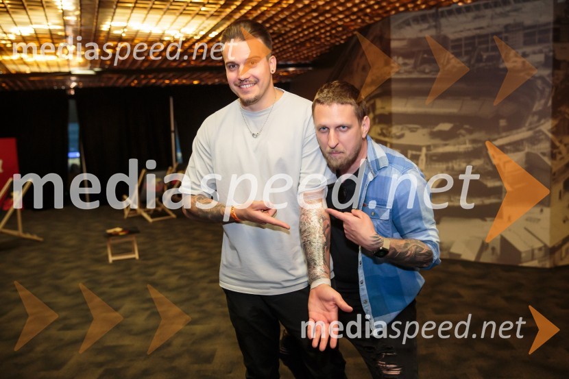  Tim Kores - Kori, glasbenik;  Dejan Marič, Tattoo DejanKoncert Big Foot Mama ob 30- letnici delovanja